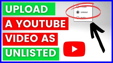 如何上传视频到YouTube Unlisted