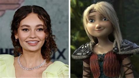 Who is playing Astrid in the Live Action Movie?